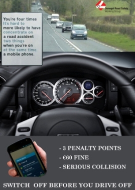 Mobile Phone Road Safety 269 x 379 Portrait
